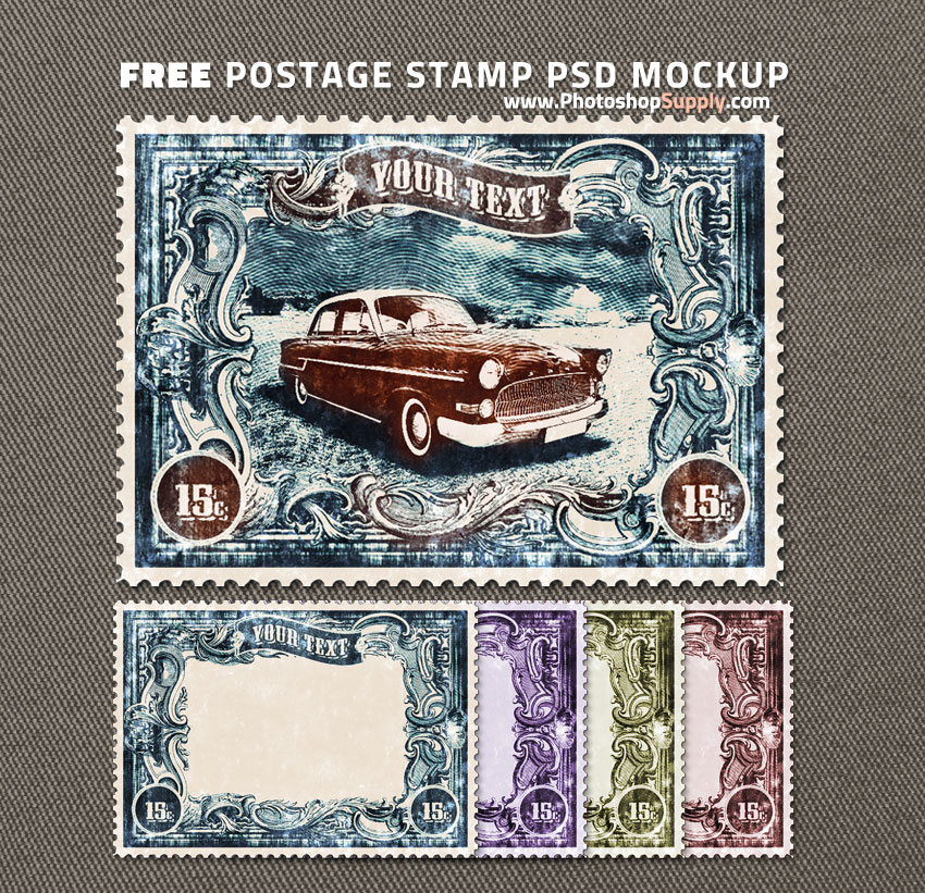 Gratis stamp PNG and PSD - PSDstamps
