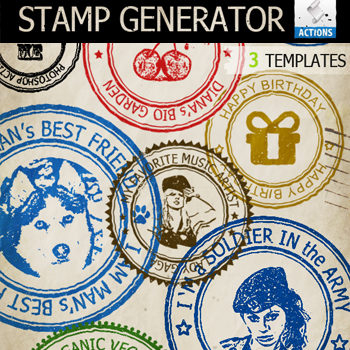 Download Free Postage Stamp Mockup Photoshop Supply