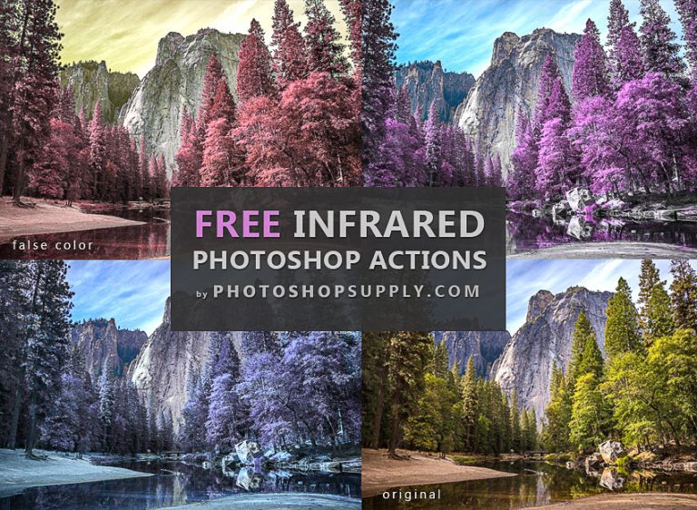 download false color action photoshop