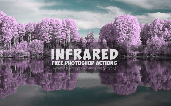 Free Infrared Photoshop Action Photoshop Supply