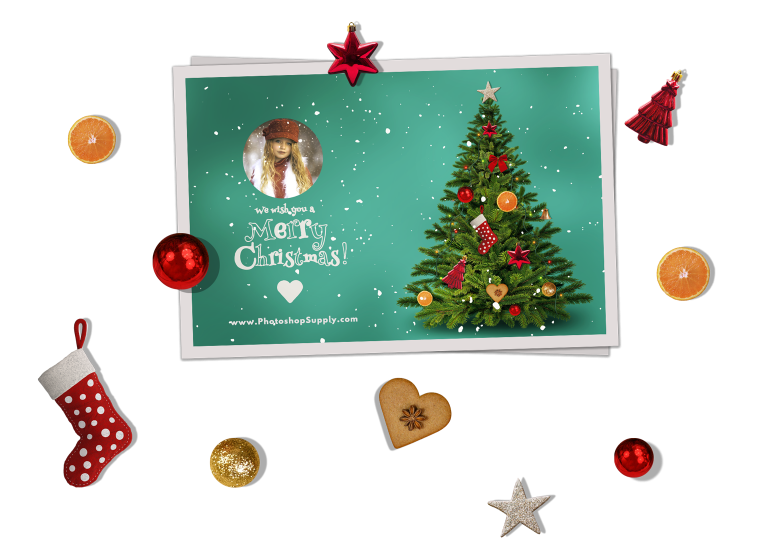 phlearn photoshop free download christmas card template