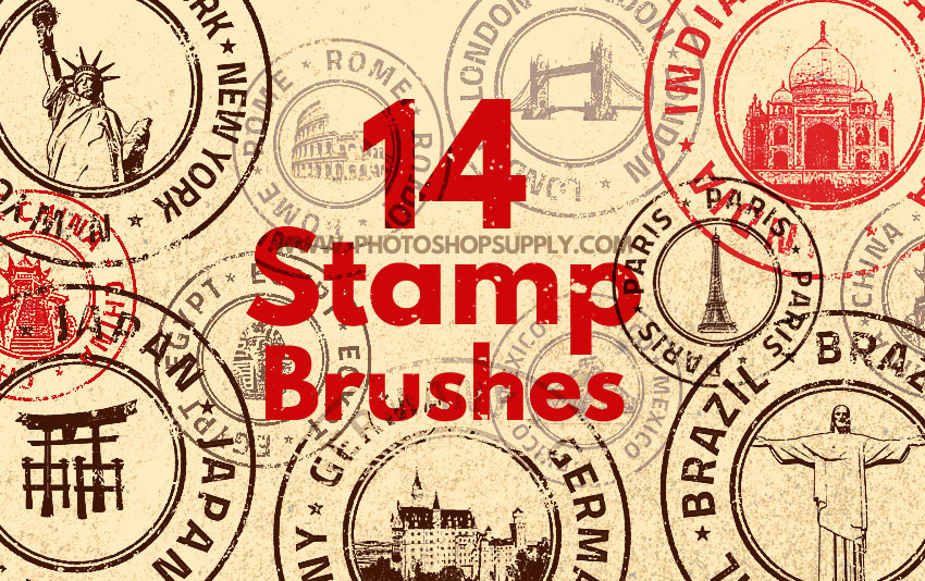 Gratis stamp PNG and PSD - PSDstamps