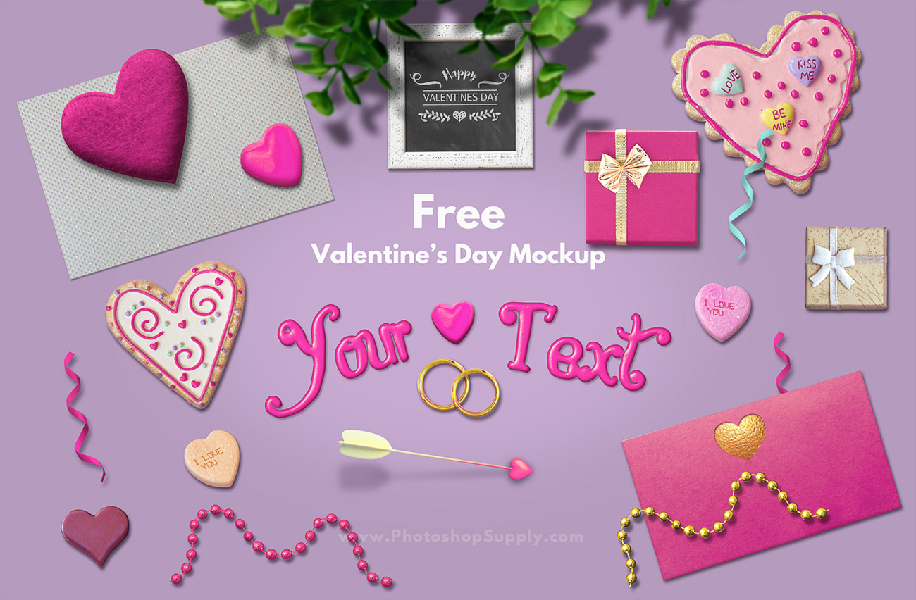 Create Custom Valentine's Day Wallpaper Online for Free