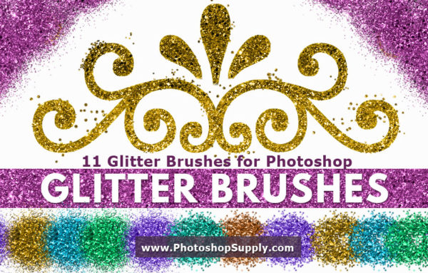 photoshop brush glitter
