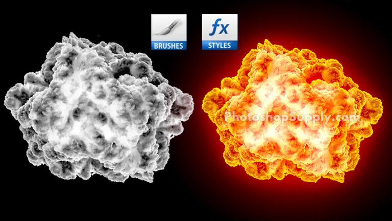 download explosion brush photoshop cs6