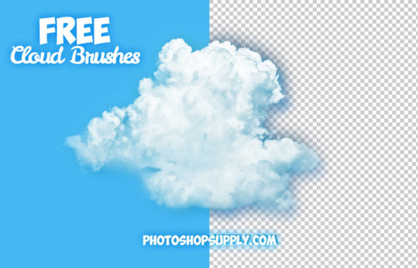 cloud brush photoshop free