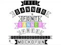 BEST Banner Fonts Photoshop Supply