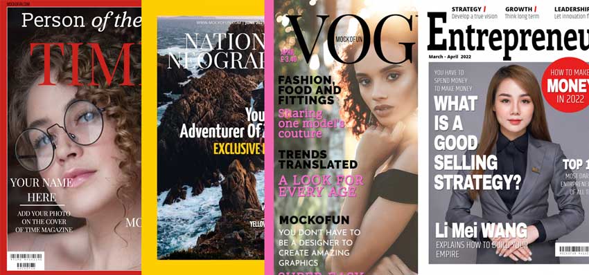 FREE) Vogue Cover Template Edit Online - MockoFUN